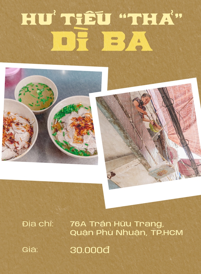 Quán Hủ Tiếu Thả Dì Ba